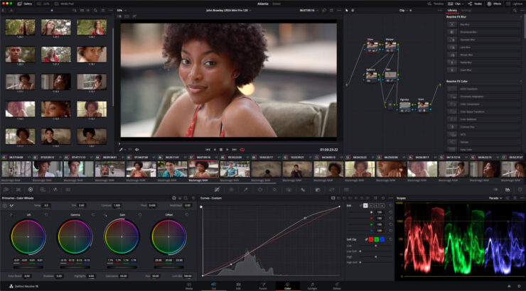 Davinci Resolve-Brilliant Colour Grading